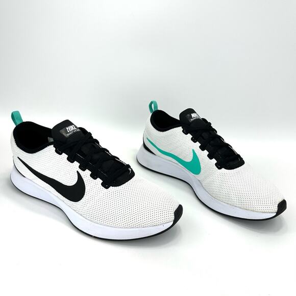 Nike Dualtone Racer Men Running Shoes Sz 11.5 White Mesh Lightweight Breathable - Picture 2 of 14